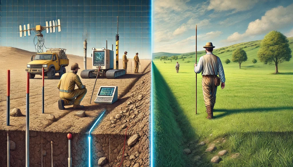 Geräte oder Wünschelrutengänger? Mythen und Realität bei der Suche nach Grundwasser